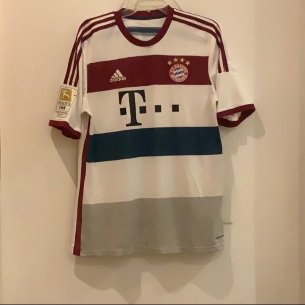 Bayern Munich 2014/5 Away Adidas Soccer Jersey